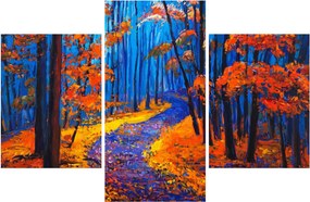 Tablou - Pădurea toamna (90x60 cm)