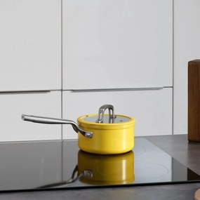 Oală cu capac/cu suprafață ceramică 1,3 l adecvată pentru plita cu inducție Meda 3.0 – FABINI