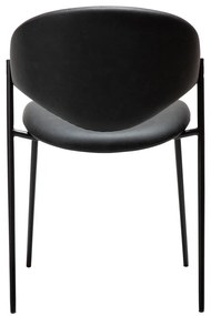Scaun de dining negru din imitație de piele Zone – DAN-FORM Denmark