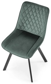 Scaun K520 velvet verde