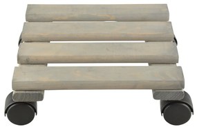 Suport din lemn de pin pentru ghiveci Esschert Design, 24 cm