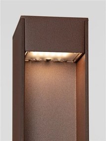 Stalp LED iluminat exterior IP65 LUMIX Corten H-35cm