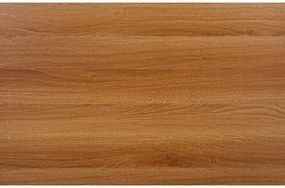 Set de dining 1 + 4, masa RAMOD alb/decor stejar + scaune OSAKA alb