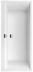 Villeroy & Boch Squaro Edge 12, cada dreptunghiulara Quaryl, 170x75cm, Alb Alpin, UBQ170SQE2DV-01