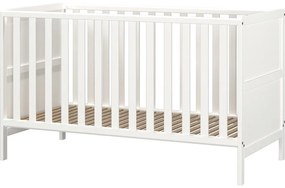 Pătuț alb din lemn masiv 70x140 cm Alkmaar – Germania