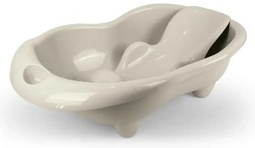 Cadă de baie pentru copii Dolu Hippo cu șezlong, bej , 26 x 84,5 x 50,5 cm