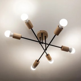 Lustră aplicată CAMBRIDGE 6xE27/15W/230V, pin