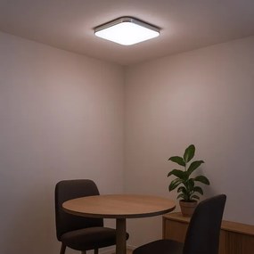 Plafonieră LED NEMO LED/36W/230V 50x50 cm crom lucios