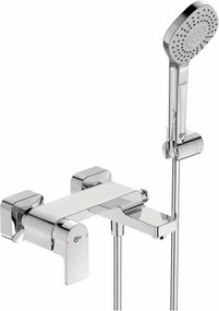 Baterie cada Ideal Standard Edge cu set de dus IdealRain