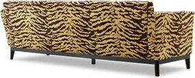 Canapea design LUX Flux, maro Tigris