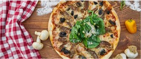 Tablou cu pizza (120x50 cm)