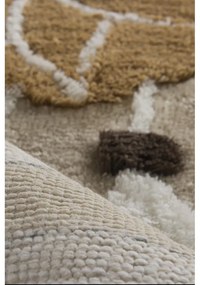 Covorașe de baie maro deschis 3 buc. 100x60 cm Ruya – Foutastic