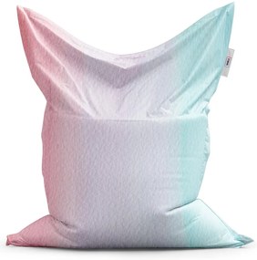 Sac de șezut Classic vată de zahăr - pentru copii, roz / turcoaz