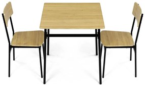 Set mobilier sufragerie Anasagasti 1 (stejar sălbatic) (pentru 2 persoane). 1120644