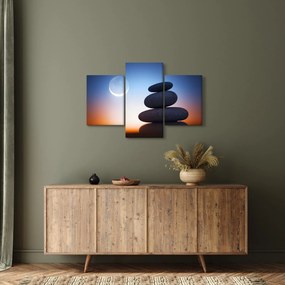 Tablou cu pietre suprapuse (90x60 cm)