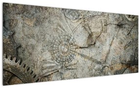 Tablou - Curgerea timpului (120x50 cm)