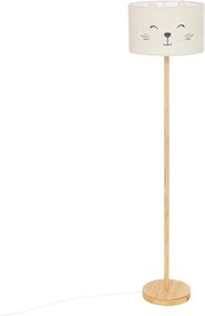 Atmosphera - Lampă de podea pentru copii FÉLIX 1xE27/40W/230V pisică