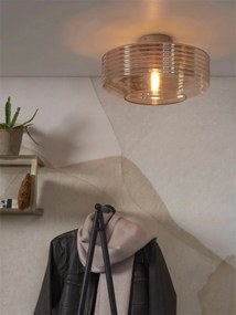 Plafoniera design decorativ Verona, amber