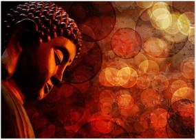Tablou - Buddha în nuanțe roșii (70x50 cm)