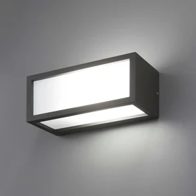 Aplica moderna de exterior IP54 TEJO gri