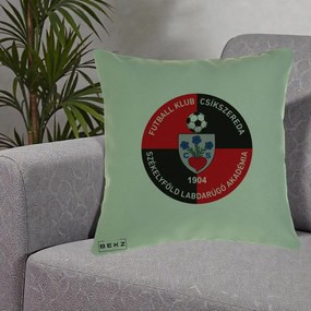 Perna Personalizata FK Csikszereda 1904 Fotbal, 40x40 cm, Verde, Husa Detasabila, Perna Inclusa, BEKZ®