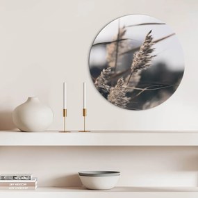 Tablou ø 40 cm Mellow Grasses 3 – Malerifabrikken