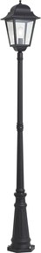 Felinar clasic de exterior negru 220cm IP44 - Big