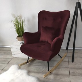 Fotoliu balansoar în stil scandinav Aria (Magic Velvet 2202). 1059402