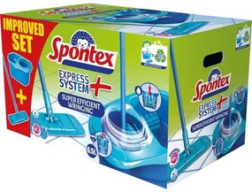 Mop plat Spontex Express System plus + găleată