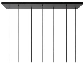 Lustră pe cablu Lucide 45402/07/30 MARIUS 7xE27/40W/230V negru
