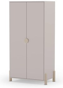 Șifonier de copii crem din lemn de pin 93x180 cm Enola – Marckeric