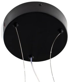 Lustră LED pe cablu LED/18W/230V 3000K negru