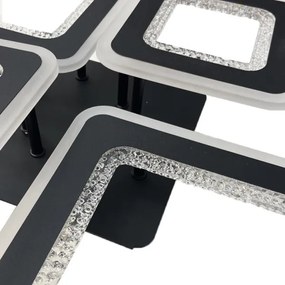 Lustră LED dimabilă aplicată LED/95W/230V 3000-6500K + telecomandă