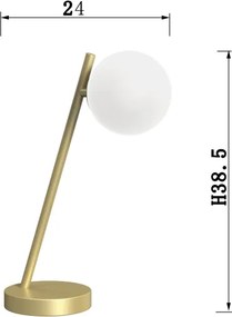 Lampă de masă ONLI PALOMA 1xG9/10W/230V 38,5 cm auriu