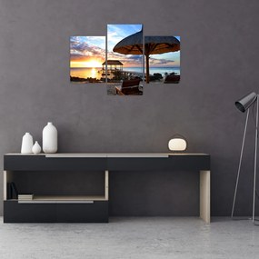Tablou - Apus de soare în Mauritius (90x60 cm)