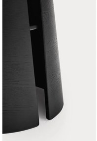 Masă de dining rotundă cu blat cu aspect de lemn de frasin ø 65 cm Cep – Teulat