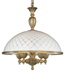 Pendul clasic design italian din alama, sticla 7002 RA-L. 7002/48