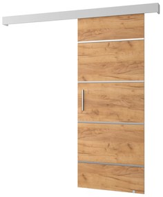 Zondo Uși culisante Sharlene IV (craft auriu + alb mat + argintiu). 1043760