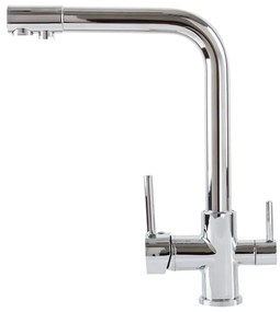 Portland Baterie de bucătărie cu 3 căi pentru sistem de filtrare a apei