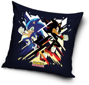 Sonic Ariciul Turbo Fața de pernă 40x40 cm Velur