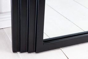 Oglinda de perete decorativa Art Deco 160cm, negru