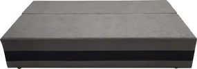 Canapea extensibilă, gri/gri închis, PREMIUM NEW