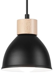 Lustră pe cablu NICO 3xE27/60W/230V neagră