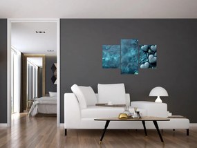 Tablou - Pietre în formă de inimă (90x60 cm)