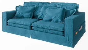 Canapea albastru-deschis 236 cm Nora – Ropez