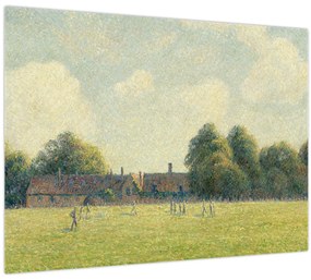 Tablou - Camille Pissarro, Hampton Court Green, reproducere (70x50 cm)