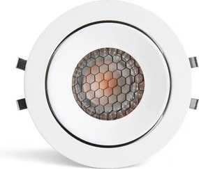Spot LED incastrat directionabil IP44 KIVI alb 5W 3000K