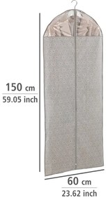 Husă protecție haine Wenko Balance, 150 x 60 cm, bej