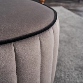 Taburet Rose Pouf Gri