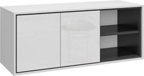 Dulap lemn masiv baie Irvella pentru chiuvetă, 120 × 51 × 48 cm - Crem